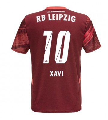 RB Leipzig Xavi Simons #10 Bortatröja 2024-25 Kortärmad