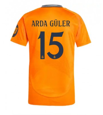 Real Madrid Arda Guler #15 Bortatröja 2024-25 Kortärmad