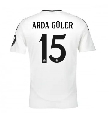 Real Madrid Arda Guler #15 Hemmatröja 2024-25 Kortärmad