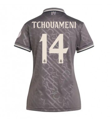 Real Madrid Aurelien Tchouameni #14 Tredje Tröja Dam 2024-25 Kortärmad