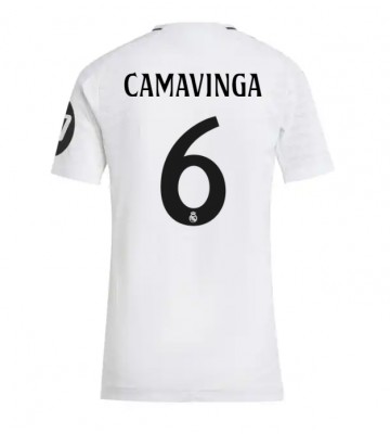 Real Madrid Eduardo Camavinga #6 Hemmatröja Dam 2024-25 Kortärmad