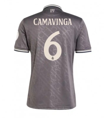 Real Madrid Eduardo Camavinga #6 Tredje Tröja 2024-25 Kortärmad