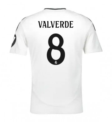 Real Madrid Federico Valverde #8 Hemmatröja 2024-25 Kortärmad