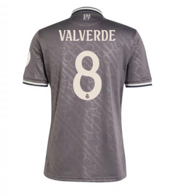 Real Madrid Federico Valverde #8 Tredje Tröja 2024-25 Kortärmad