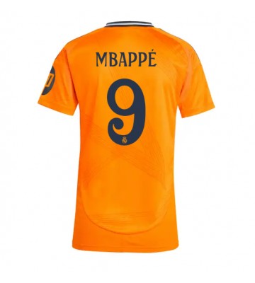 Real Madrid Kylian Mbappe #9 Bortatröja Dam 2024-25 Kortärmad