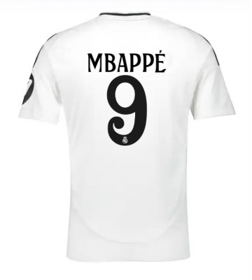 Real Madrid Kylian Mbappe #9 Hemmatröja 2024-25 Kortärmad