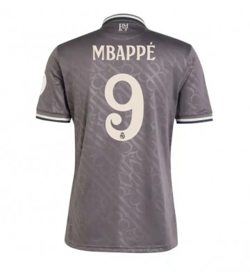 Real Madrid Kylian Mbappe #9 Tredje Tröja 2024-25 Kortärmad