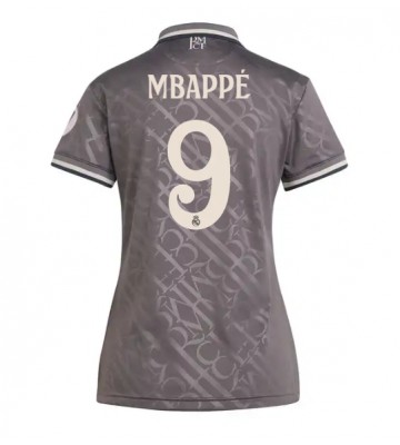 Real Madrid Kylian Mbappe #9 Tredje Tröja Dam 2024-25 Kortärmad