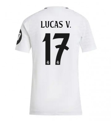 Real Madrid Lucas Vazquez #17 Hemmatröja Dam 2024-25 Kortärmad