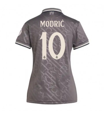 Real Madrid Luka Modric #10 Tredje Tröja Dam 2024-25 Kortärmad