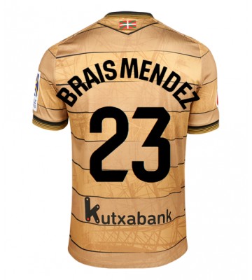 Real Sociedad Brais Mendez #23 Bortatröja 2024-25 Kortärmad