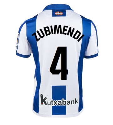 Real Sociedad Martin Zubimendi #4 Hemmatröja 2024-25 Kortärmad