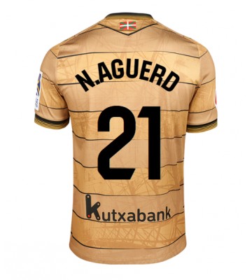 Real Sociedad Nayef Aguerd #21 Bortatröja 2024-25 Kortärmad