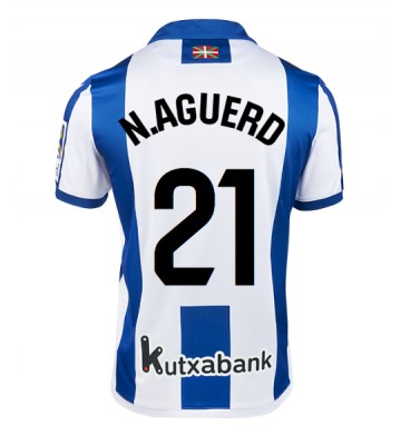 Real Sociedad Nayef Aguerd #21 Hemmatröja 2024-25 Kortärmad