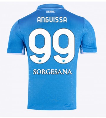 SSC Napoli Frank Anguissa #99 Hemmatröja 2024-25 Kortärmad