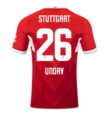 Stuttgart Deniz Undav #26 Bortatröja 2024-25 Kortärmad