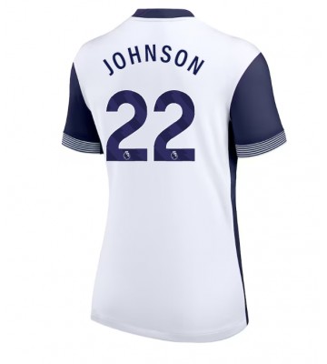 Tottenham Hotspur Brennan Johnson #22 Hemmatröja Dam 2024-25 Kortärmad