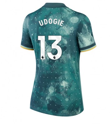 Tottenham Hotspur Destiny Udogie #13 Tredje Tröja Dam 2024-25 Kortärmad