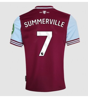 West Ham United Crysencio Summerville #7 Hemmatröja 2024-25 Kortärmad