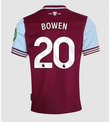 West Ham United Jarrod Bowen #20 Hemmatröja 2024-25 Kortärmad