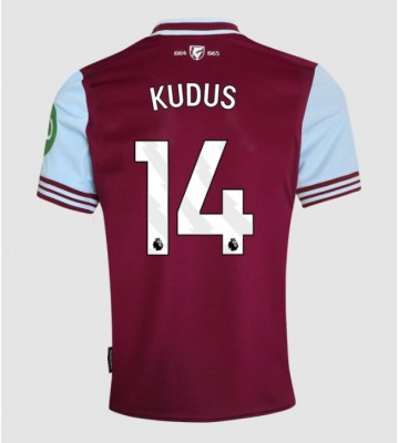 West Ham United Mohammed Kudus #14 Hemmatröja 2024-25 Kortärmad