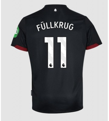 West Ham United Niclas Fullkrug #11 Bortatröja 2024-25 Kortärmad